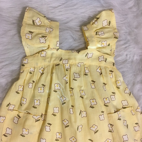 Girl’s Summer Yellow Shirt and Shorts - Picture 3 of 5